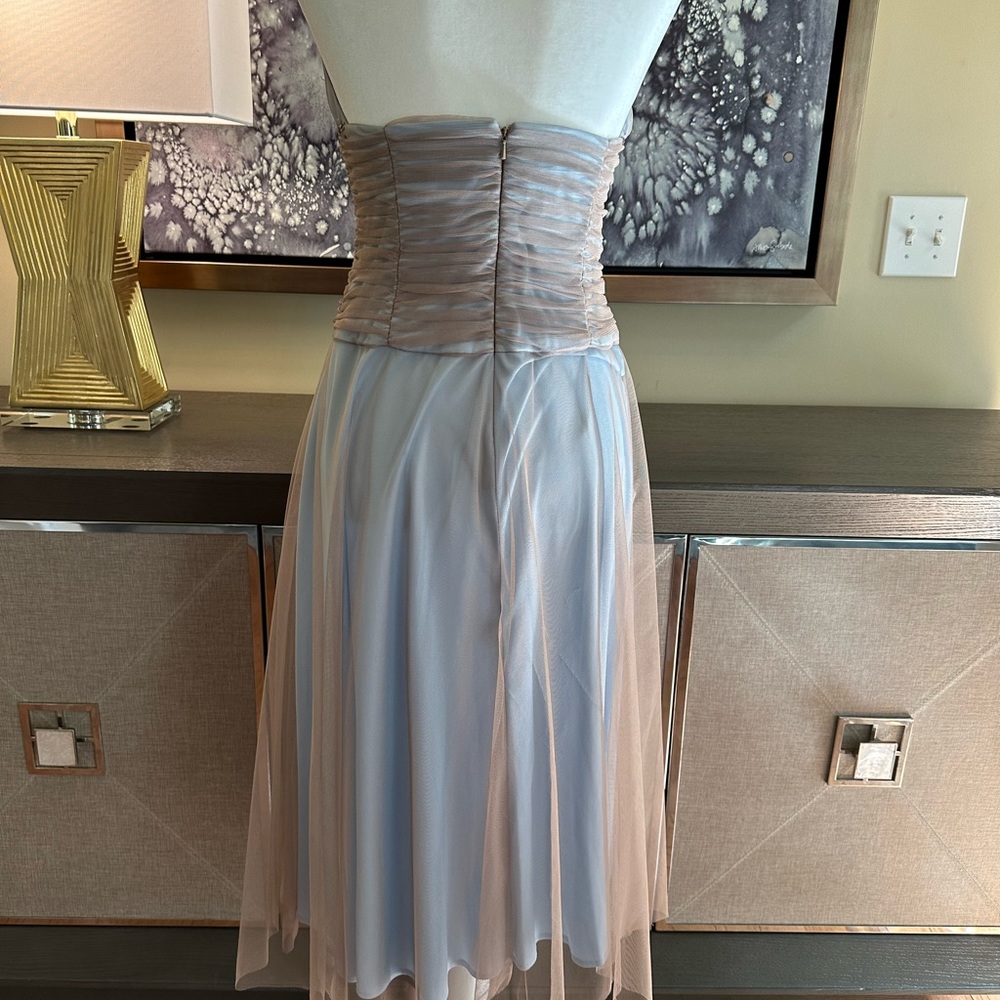 JS Boutique Halter Sequined Cocktail Dress Size 8 - Picture 12 of 14